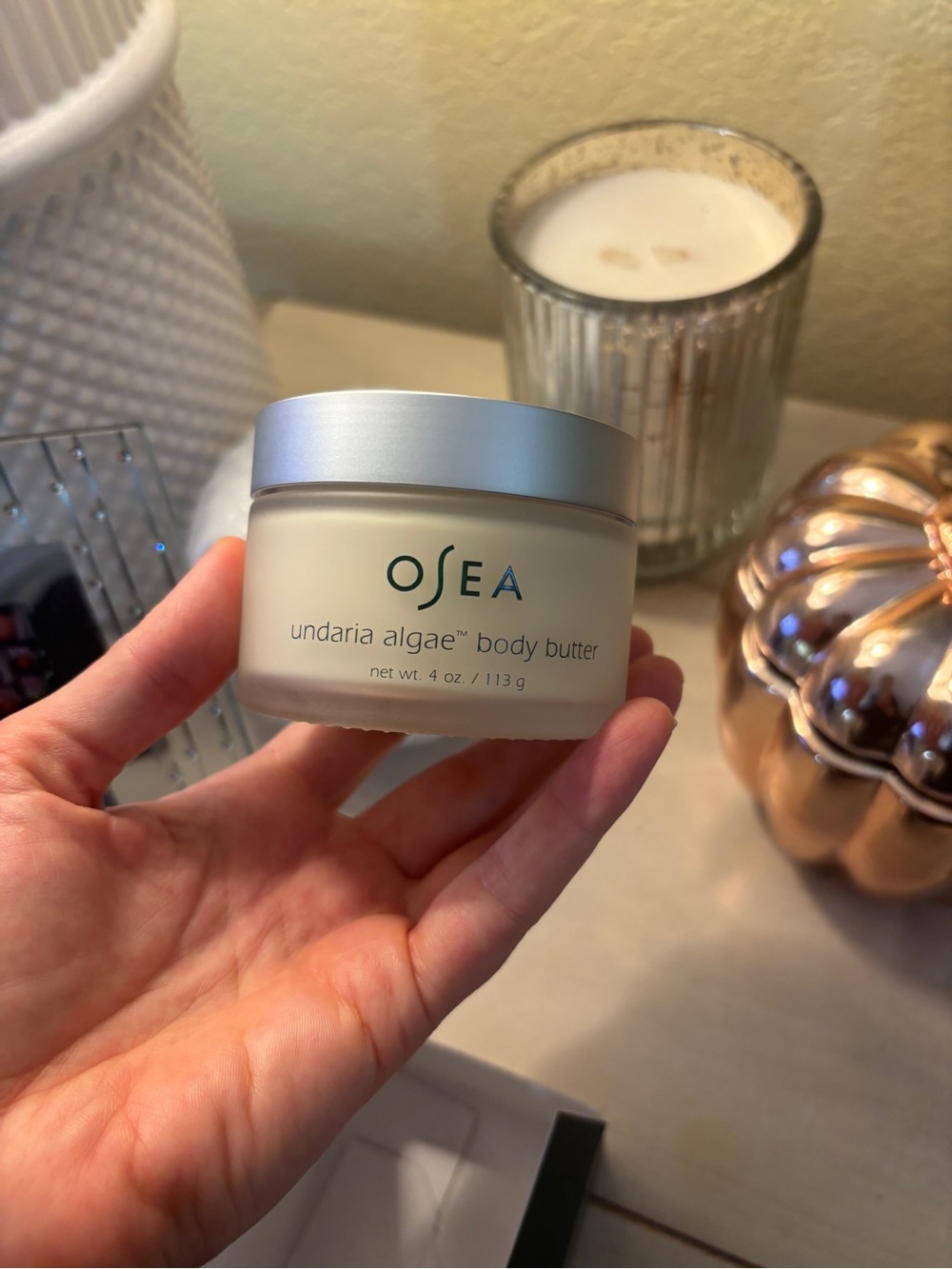 Sea Undaria Algae Body Butter — Dark Green & White - Picture 2 of 2